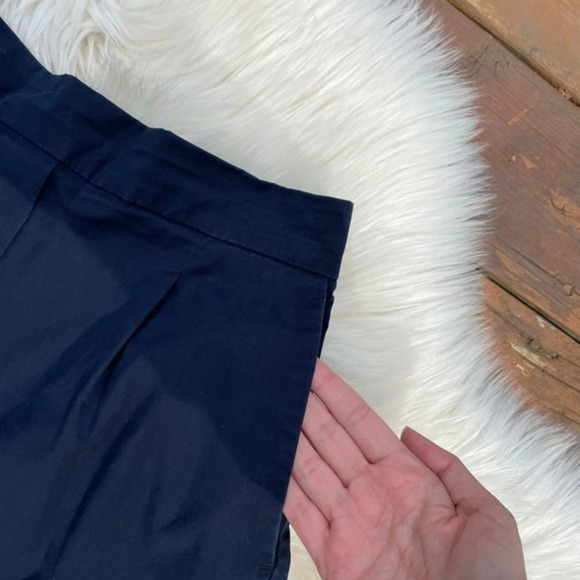 Wilfred Navy Blue Highrise Shorts - Picture 5 of 10